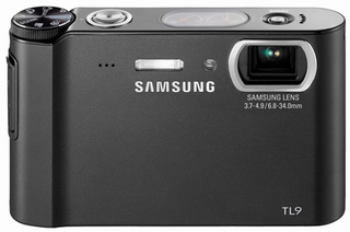 Illustration for article titled Samsung's TL9 Point-and-Shoot Camera Has Dual Analog Gauges